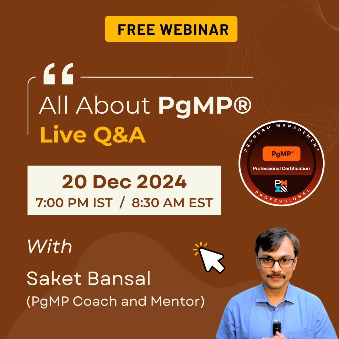 PgMP popup webinar